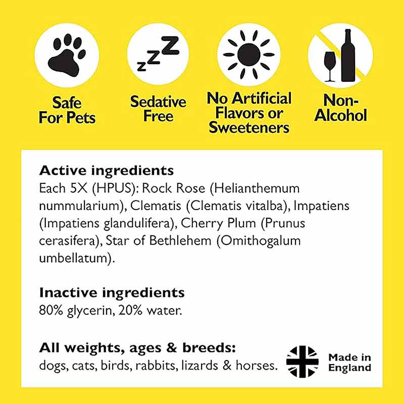 Rescue Remedy for Pets, 20 Ml, by Bach Flower Remedies, image #2