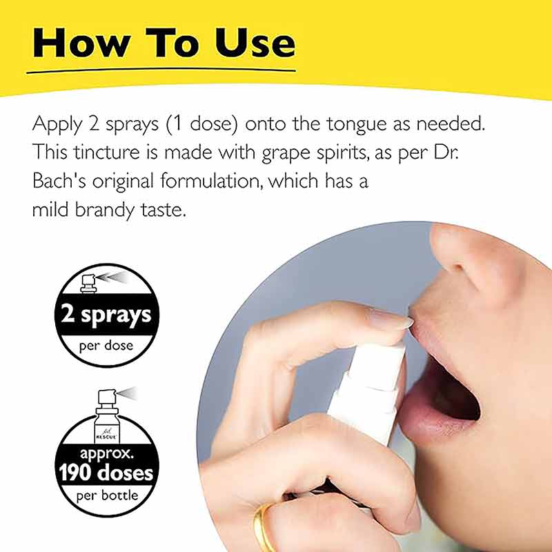 Rescue Remedy Spray, 7 Ml, by Bach Flower Remedies, image #5