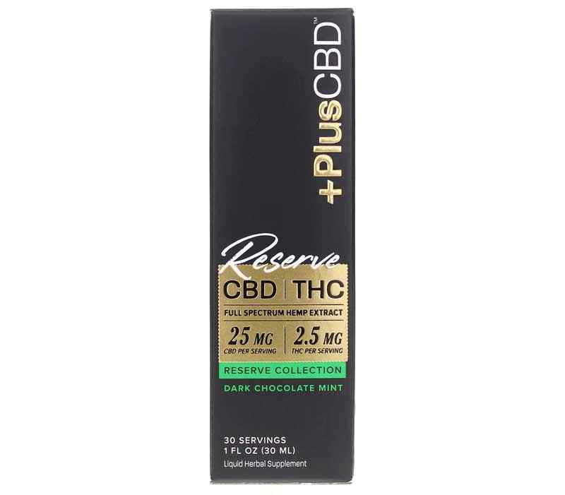 Reserve CBD 25 Mg, Dark Chocolate Mint, by PlusCBD Oil