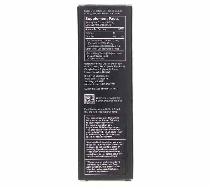 Reserve CBD 25 Mg, Dark Chocolate Mint, by PlusCBD Oil, image #3