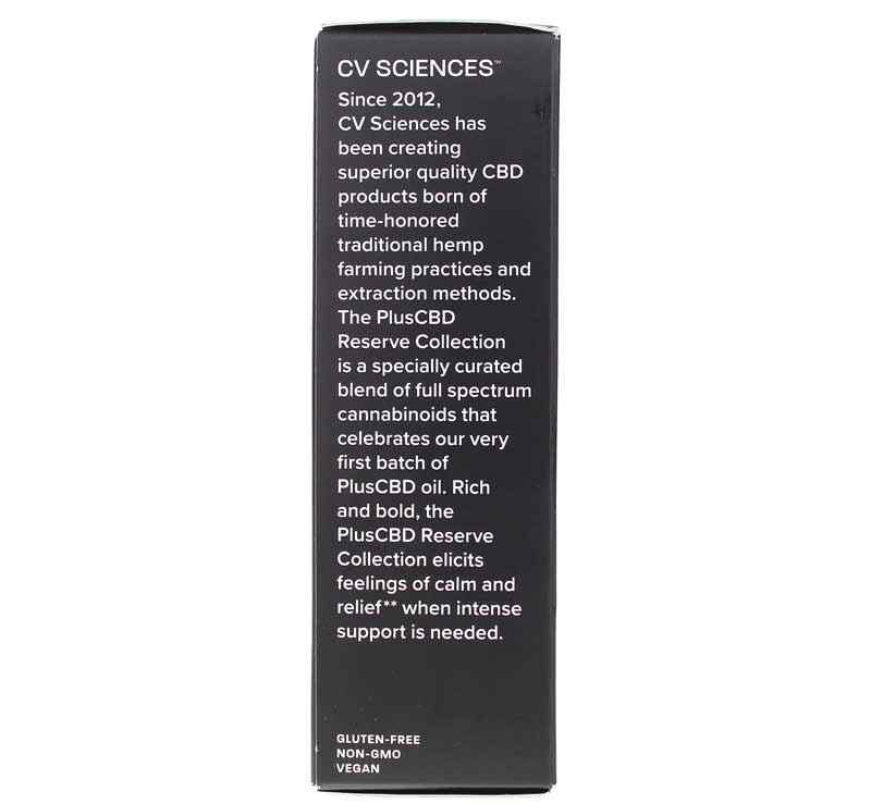 Reserve CBD 50 Mg Dark Chocolate Mint, 1.86 Oz, by PlusCBD Oil, image #4