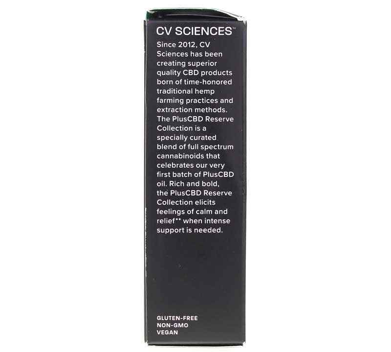 Reserve CBD 50 Mg Dark Chocolate Mint, 1 Oz, by PlusCBD Oil, image #4