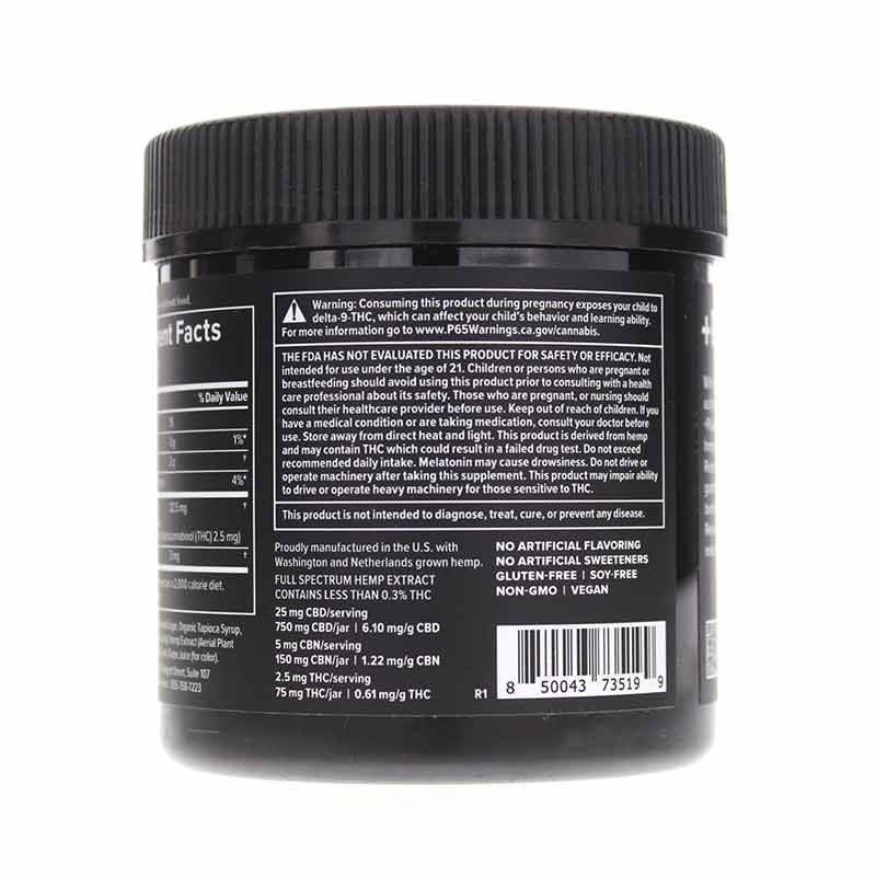Reserve Sleep CBD Gummies, 30 Gummies, by PlusCBD Oil, image #3