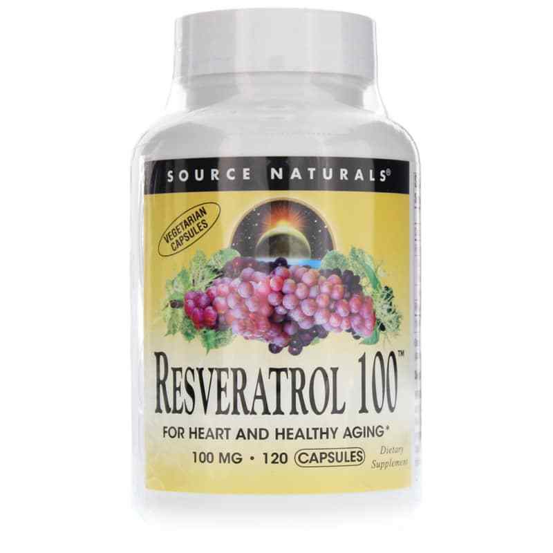 Resveratrol 100 Mg, by Source Naturals
