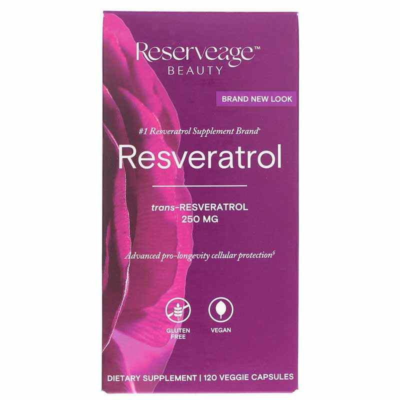 Resveratrol 250 Mg, by Reserveage Nutrition