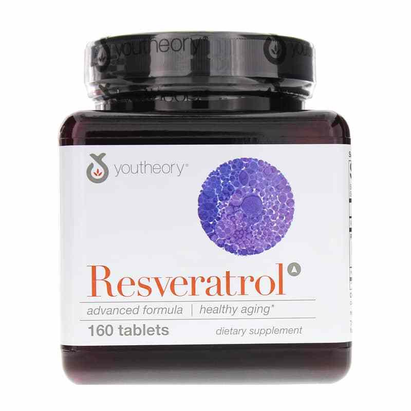 Resveratrol Advanced Formula, 160 Tablets, by Youtheory