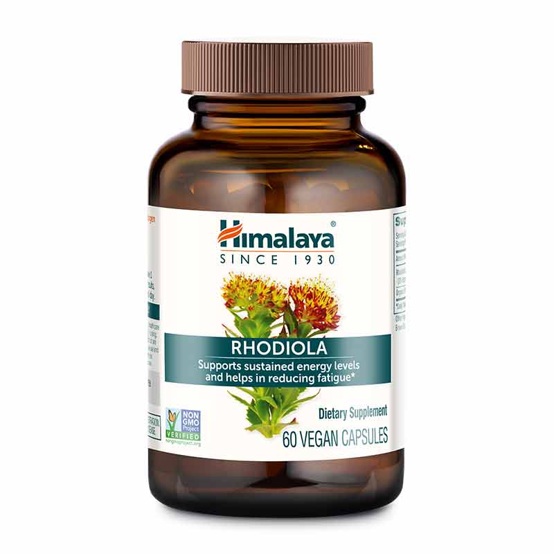 Rhodiola, 60 Vegan Capsules, by Himalaya