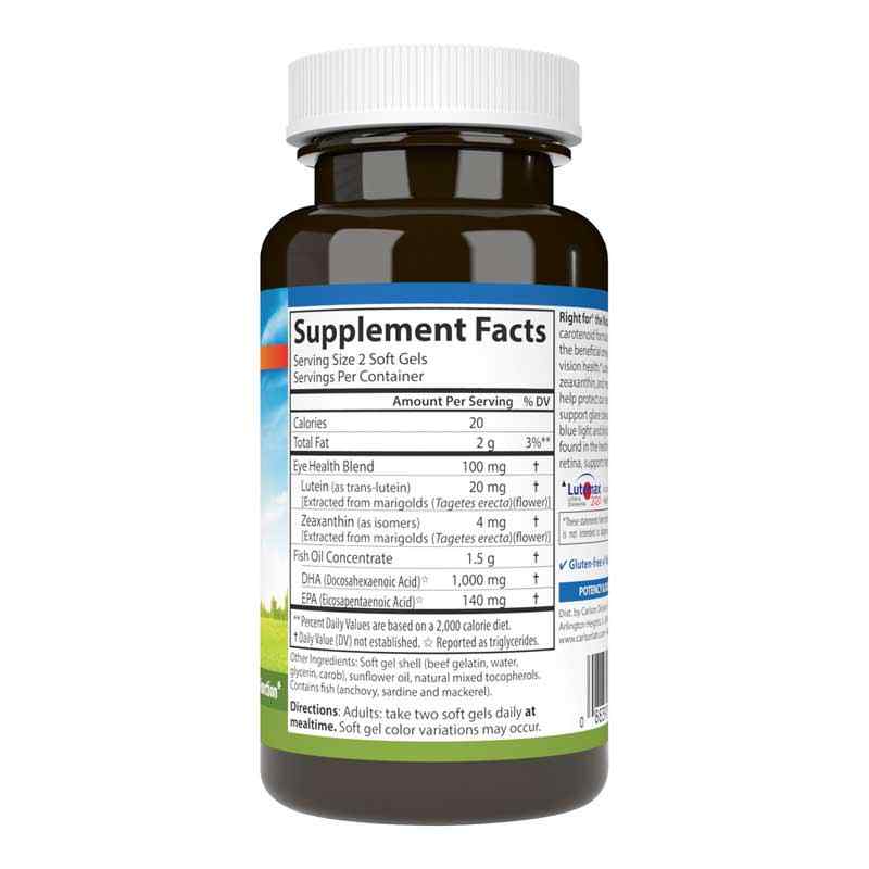 Right for the Macula, 120 Softgels, by Carlson Labs, image #2