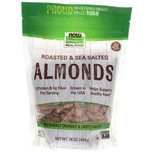 Roasted Almonds with Sea Salt, by NOW Foods