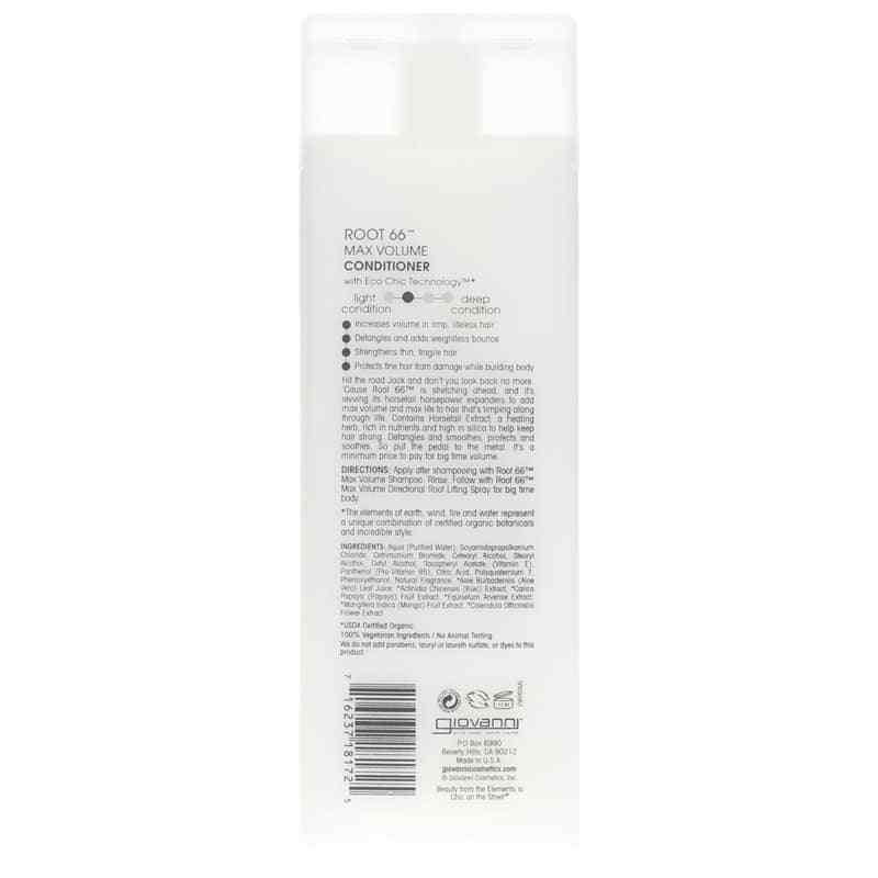 Root 66 Max Volume Conditioner, 8.5 Oz, by Giovanni, image #2
