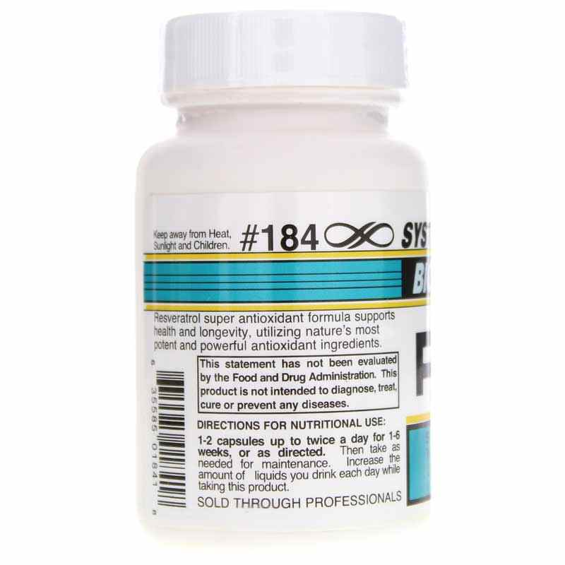 Power Roxy Suplement ROX Super Antioxidant with Resveratrol, Systemic Formulas ...