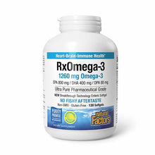 RxOmega-3 Fish Oil, 120 Softgels, by Natural Factors