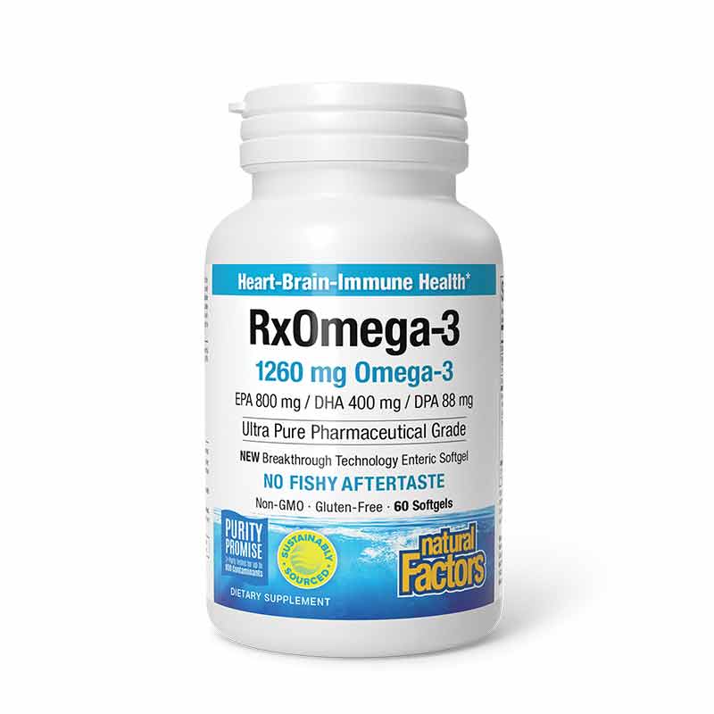 RxOmega-3 Fish Oil, by Natural Factors