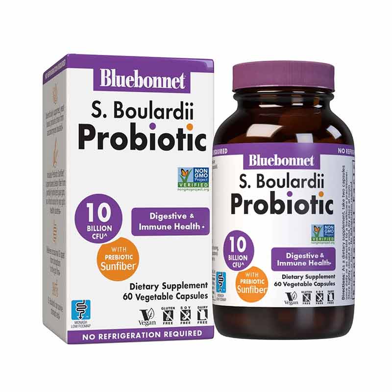 S. Boulardii Capsules, 60 Veg Capsules, by Bluebonnet, image #4