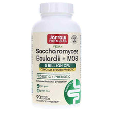 Saccharomyces Boulardii + MOS, 90 Veg Capsules, by Jarrow Formulas