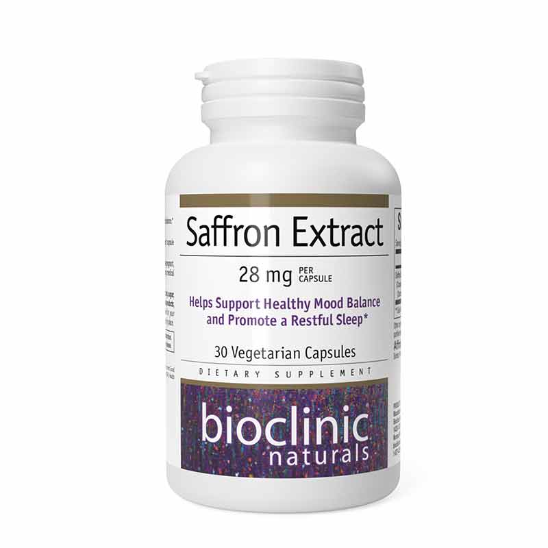 Saffron Extract, 30 Vegetarian Capsules, by Bioclinic Naturals