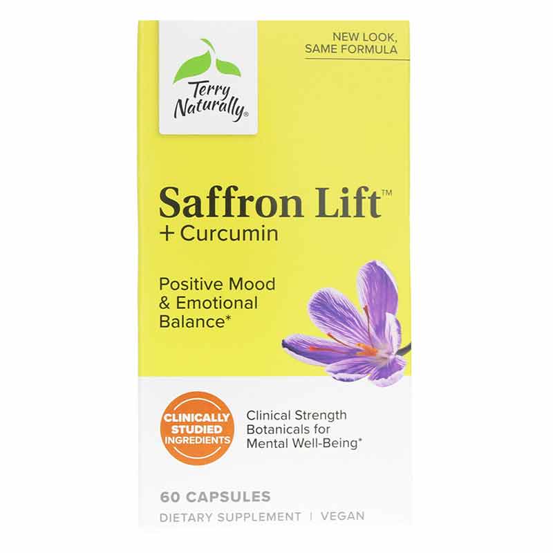 Saffron Lift + Curcumin, by Terry Naturally