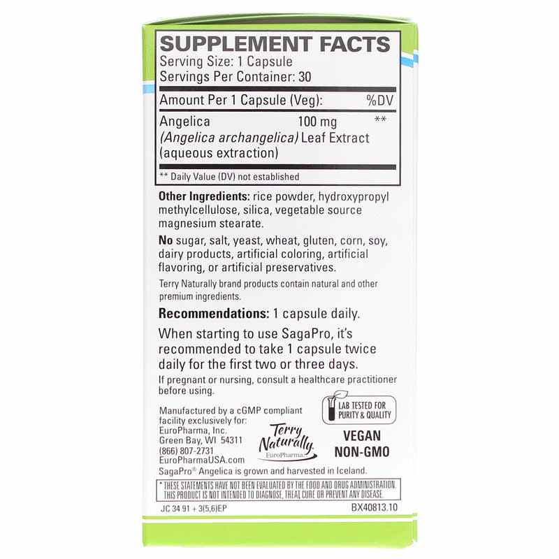 SagaPro Bladder Health, 30 Capsules, by Terry Naturally, image #2