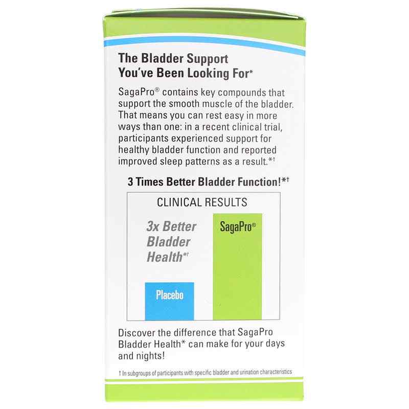 SagaPro Bladder Health, 30 Capsules, by Terry Naturally, image #4