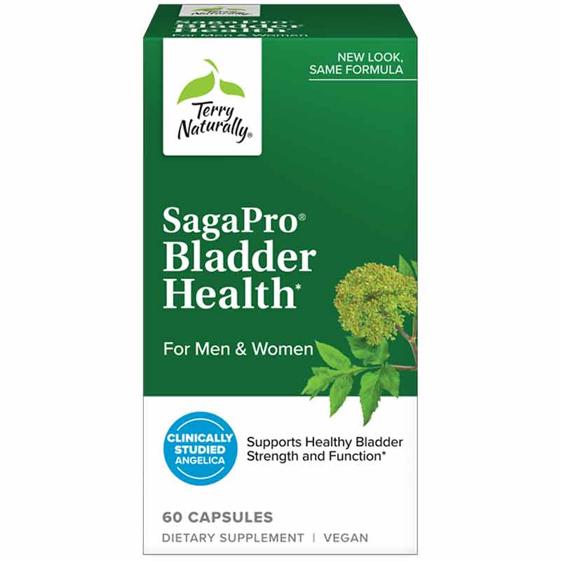 SagaPro Bladder Health, 60 Capsules, by Terry Naturally