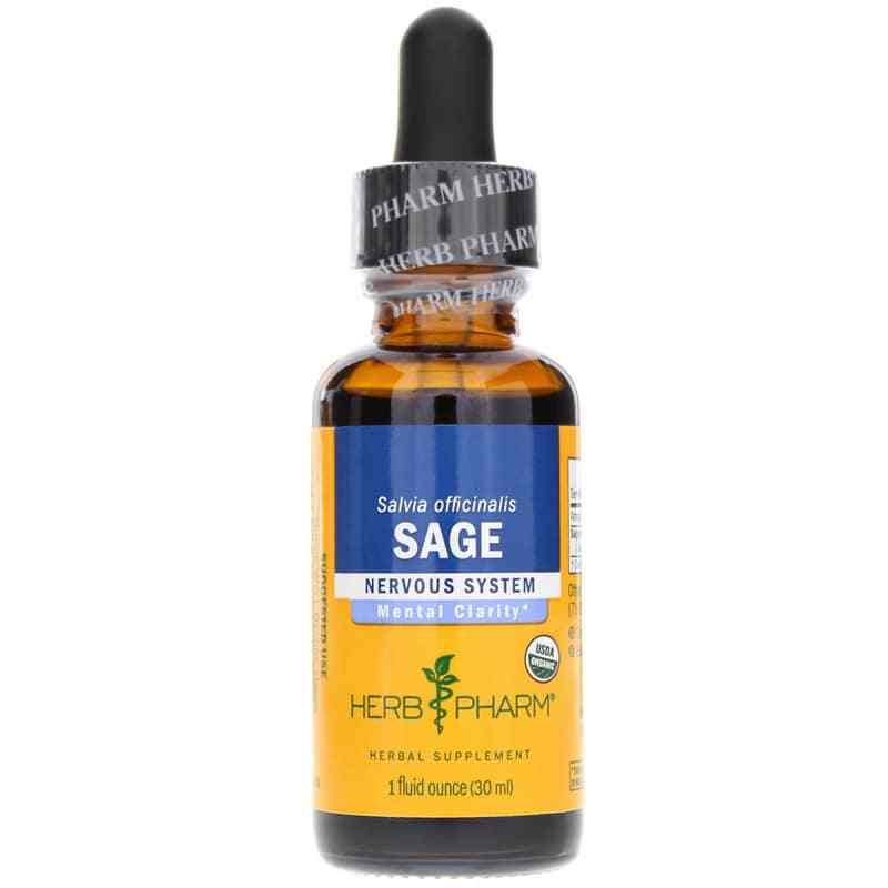 Sage Extract, 1 Oz, by Herb Pharm