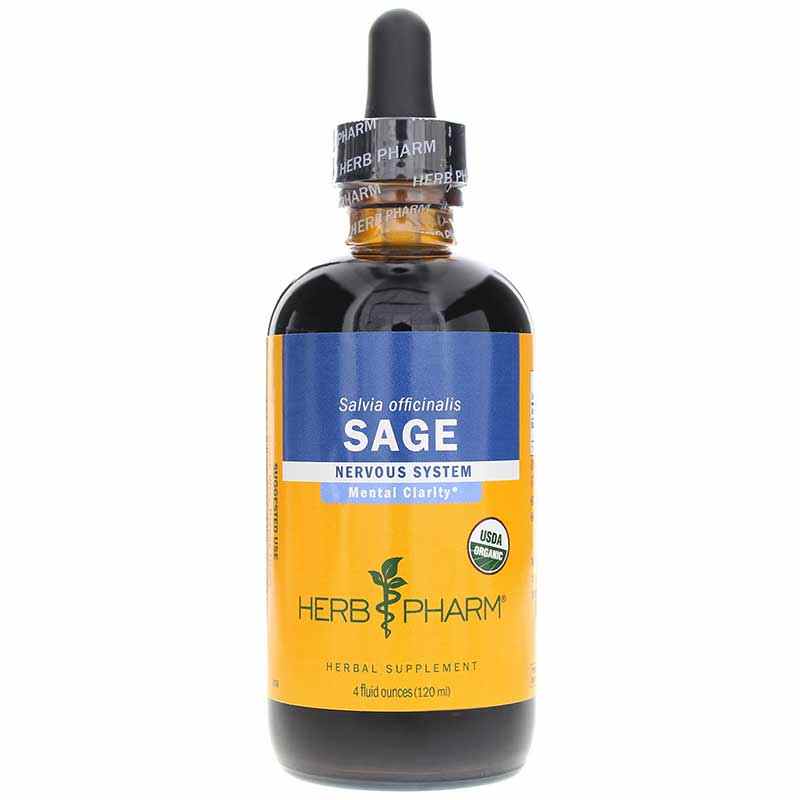 Sage Extract, 4 Oz, by Herb Pharm