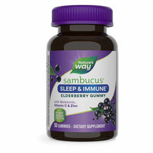 Sambucus Sleep + Immune Gummies, 50 Gummies, by Natures Way