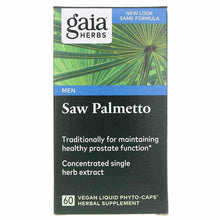Saw Palmetto, by Gaia Herbs
