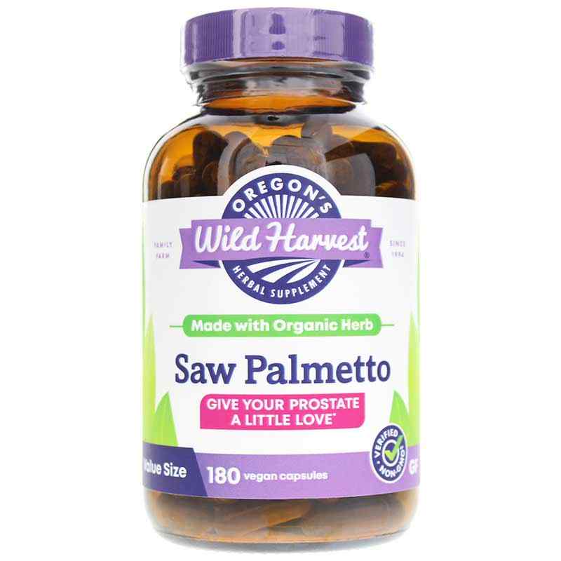 Saw Palmetto, 180 Vegan Capsules, by Oregons Wild Harvest