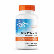 Saw Palmetto Extract 320 Mg, 180 Softgels, by Doctors Best