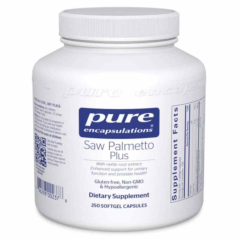 Saw Palmetto Plus with Nettle Root Extract, by Pure Encapsulations
