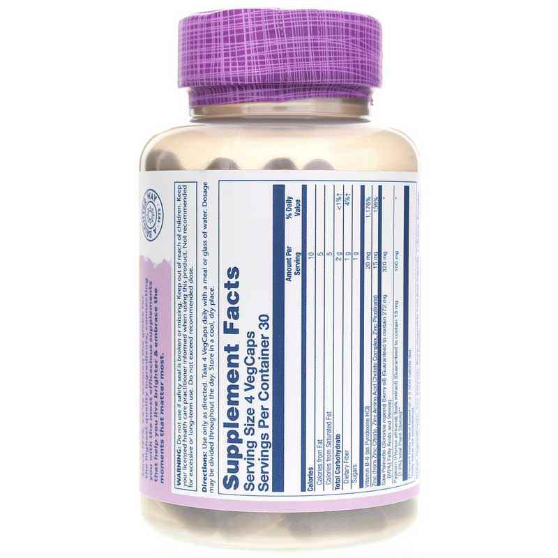 Saw Palmetto & Pygeum, 120 Veg Capsules, by Solaray, image #2