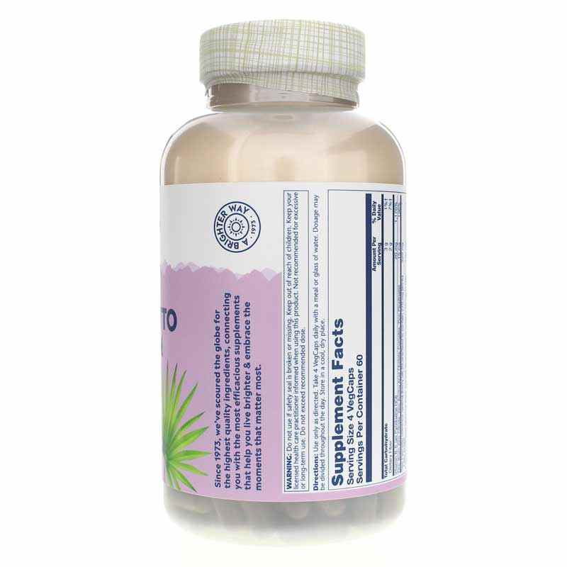 Saw Palmetto & Pygeum, 240 Veg Capsules, by Solaray, image #2