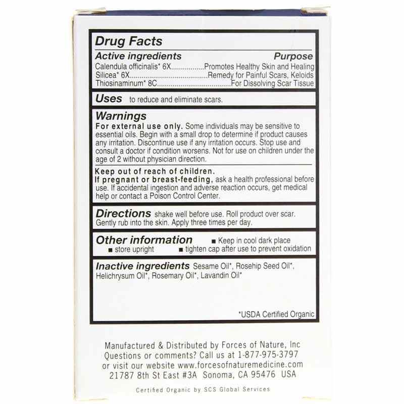 Scar Organic Plant Medicine Rollerball, by Forces Of Nature, image #3