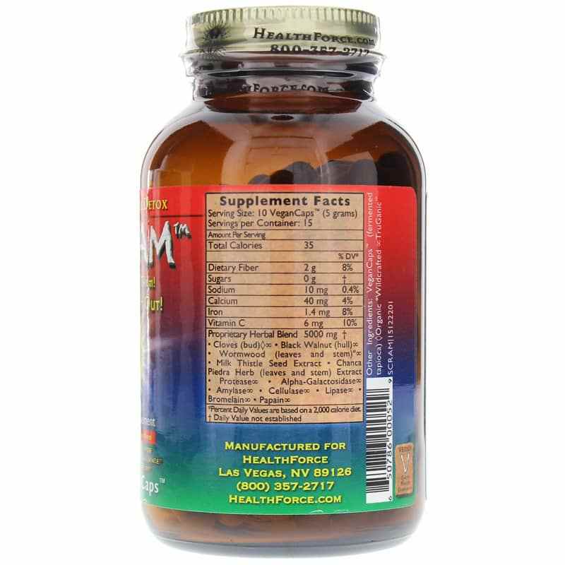 Scram, 150 Vegan Capsules, by Healthforce Superfoods, image #2