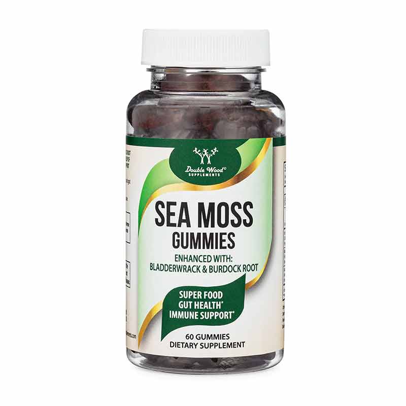 Sea Moss Gummies, by Double Wood Supplements