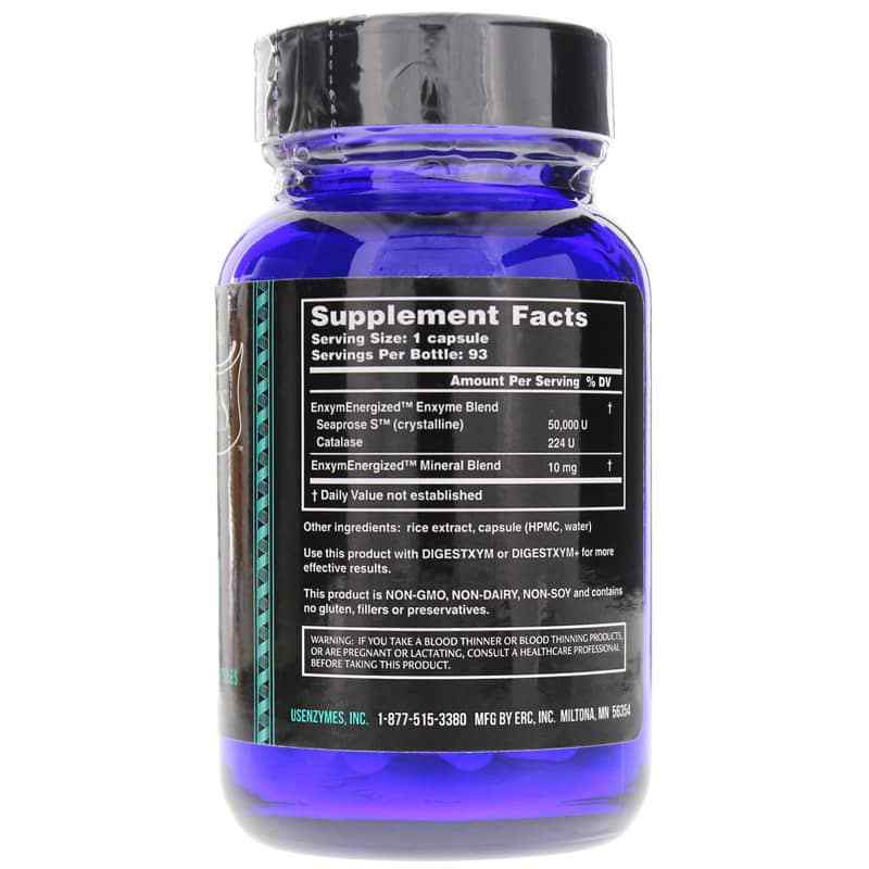 Seaxym Systemic Enzyme, by U.S. Enzymes, image #2