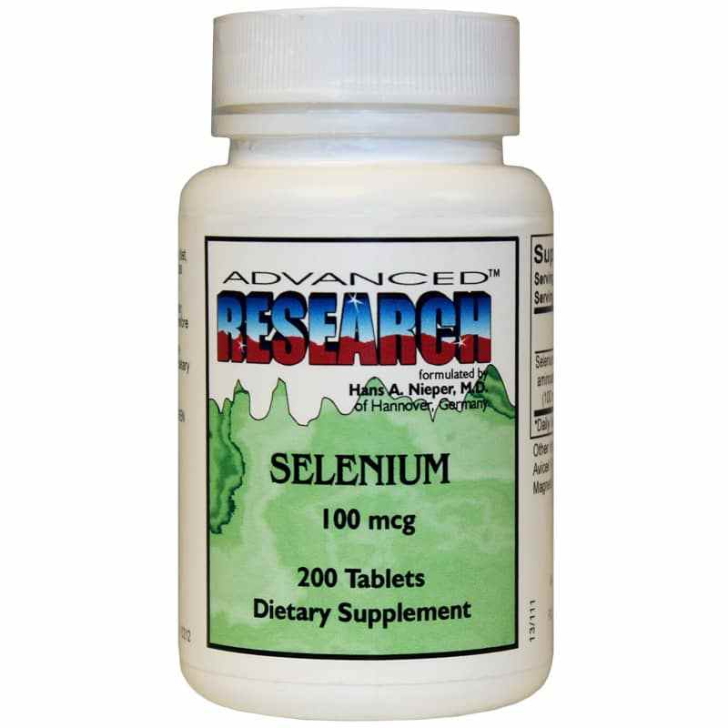 Selenium 100 Mcg, by Advanced Research