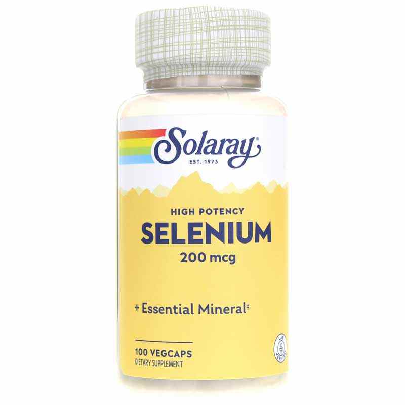 Selenium 200 Mcg, by Solaray