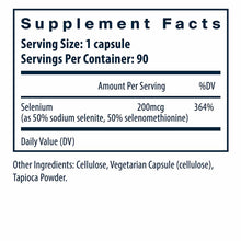 Selenium 200 Mcg, 90 Veg Capsules, by Vital Nutrients