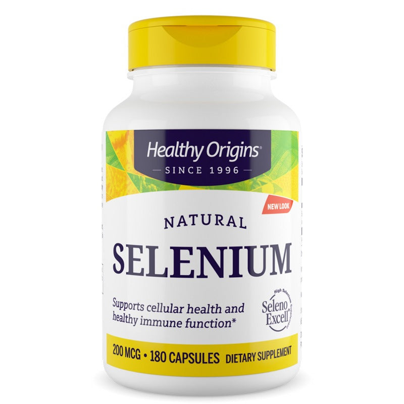 Selenium 200 Mcg Seleno Excell, 180 Capsules, by Healthy Origins