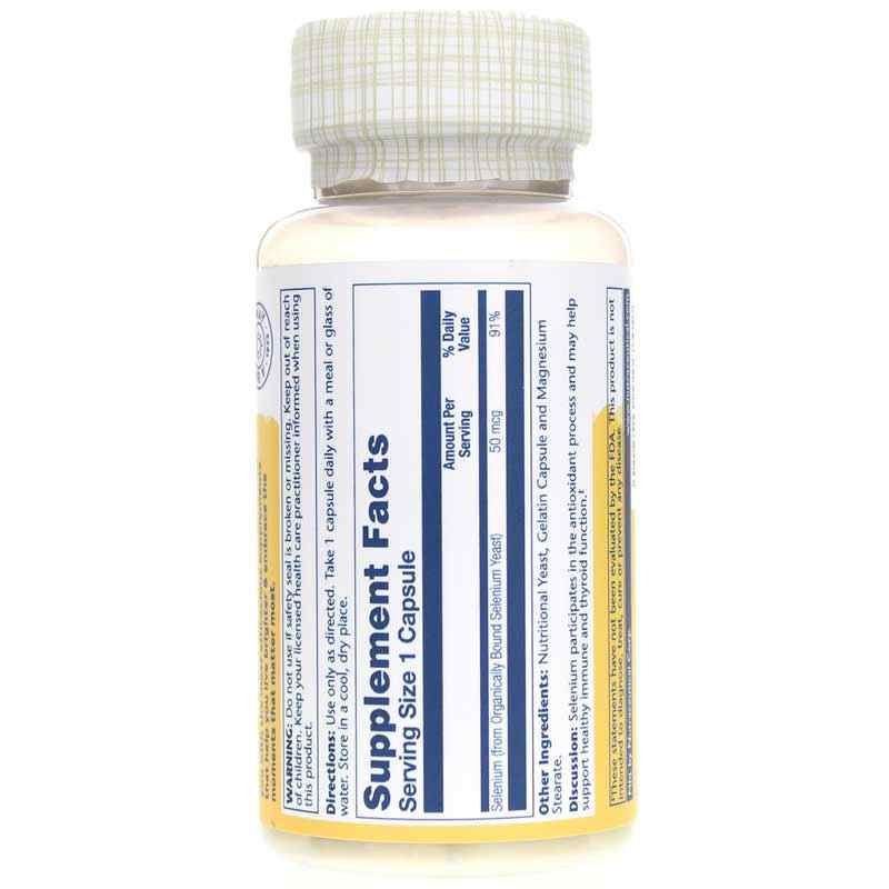 Selenium 50 Mcg, by Solaray, image #3