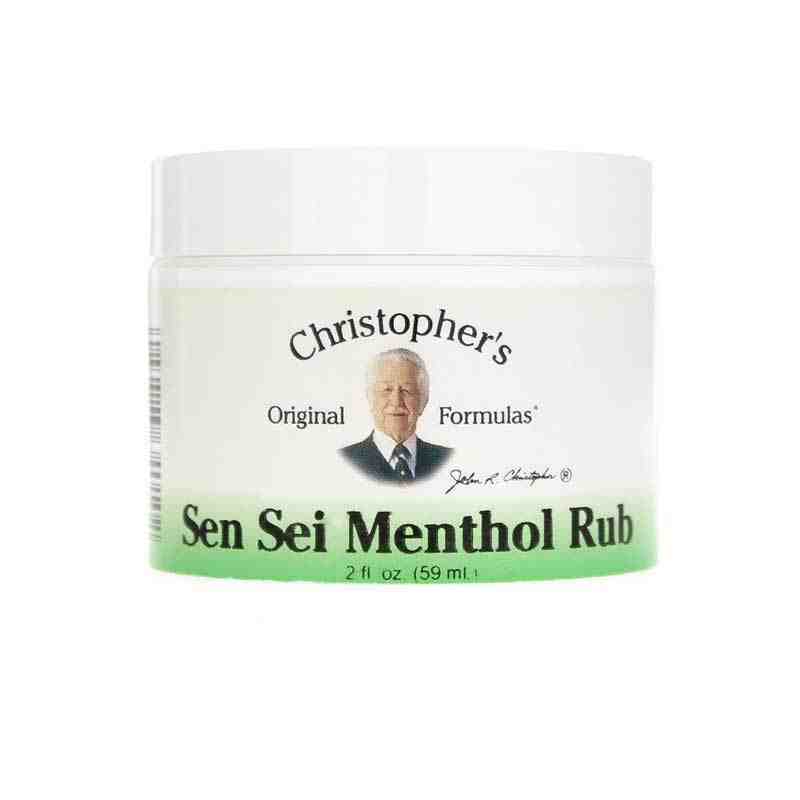 Sen Sei Menthol Rub, 2 Oz, by Dr. Christophers
