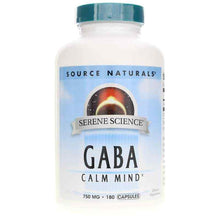 Serene Science GABA Calm Mind 750 Mg Capsules, by Source Naturals