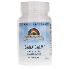 Serene Science GABA Calm Mind Lozenges, Orange, 60 Lozenges, by Source Naturals