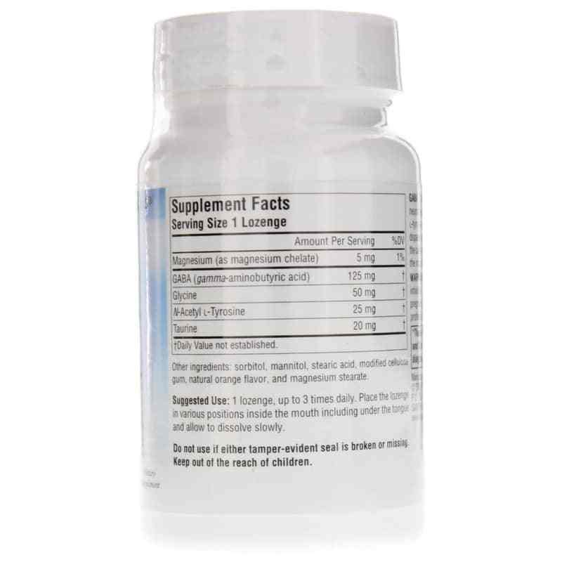 Serene Science GABA Calm Mind Lozenges, Orange, 60 Lozenges, by Source Naturals, image #2