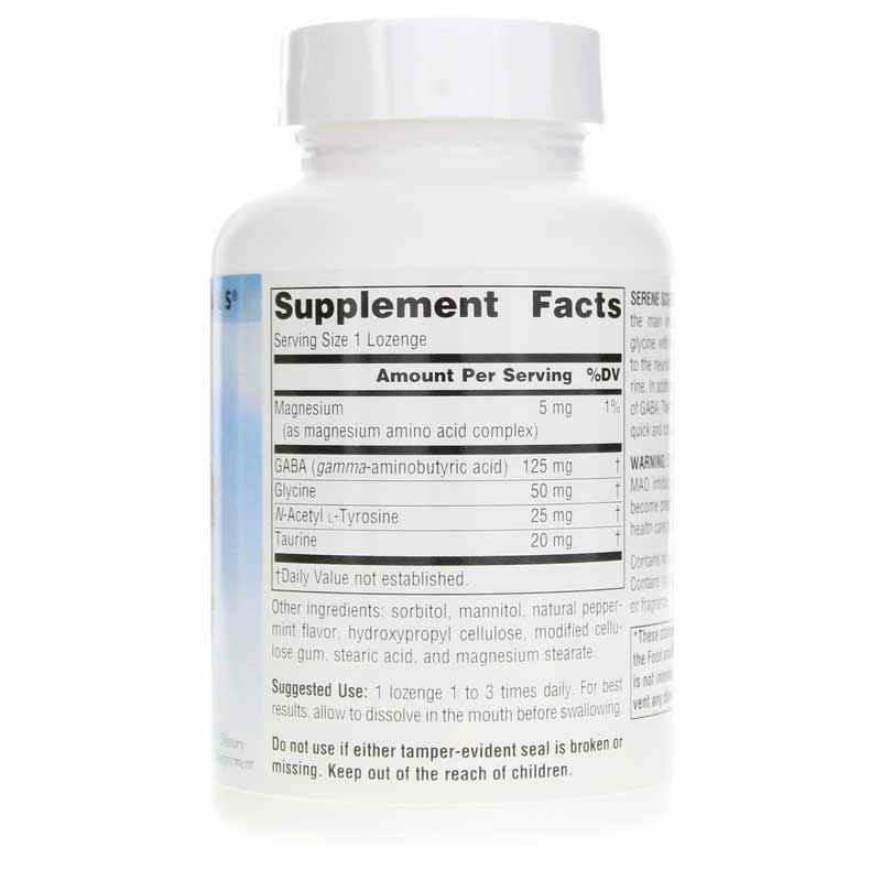 Serene Science GABA Calm Mind Lozenges, Peppermint, 120 Lozenges, by Source Naturals, image #2