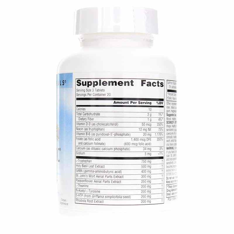 Serene Science Optimistic Saffron Complex, 60 Tablets, by Source Naturals, image #2