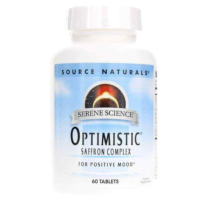 Serene Science Optimistic Saffron Complex, by Source Naturals