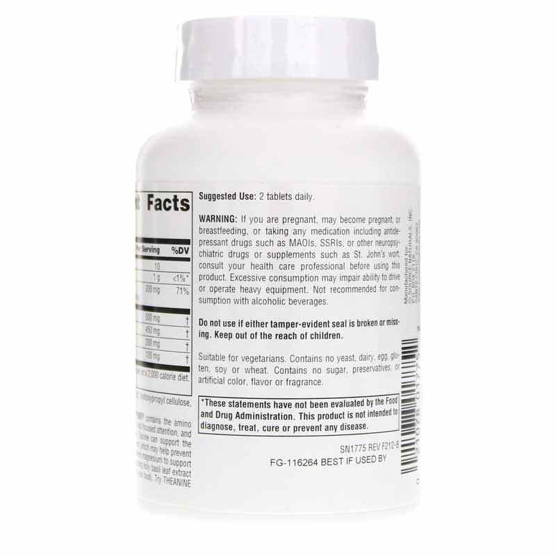 Serene Science Theanine Serene, 60 Tablets, by Source Naturals, image #3